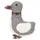 Flamingo Hundespielzeug Britta Ente grau