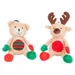Flamingo Weihnachtsspielzeug Plüsch Corduroy
