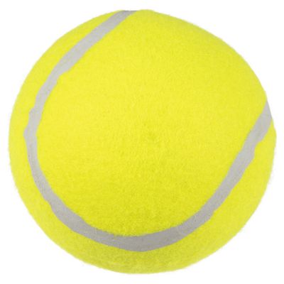 Flamingo Hundespielzeug Tennisball Smash gelb