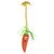 Flamingo Hundespielzeug Xibor Karotte mit Seil orange Flamingo Hundespielzeug Xibor Karotte mit Seil orange