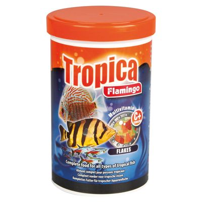 Flamingo Tropical Flockenfutter für tropische Fische