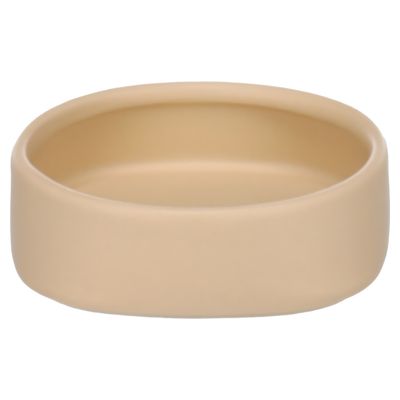 Flamingo Futter- und Trinknapf für Meerschweinchen Zara rund beige