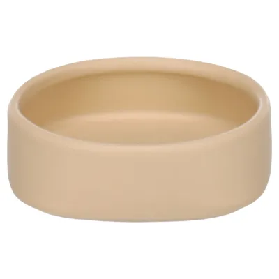 Flamingo Futter- und Trinknapf für Meerschweinchen Zara rund beige Flamingo Futter- und Trinknapf für Meerschweinchen Zara rund beige