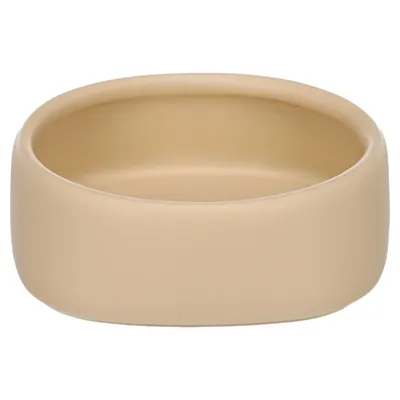 Flamingo Futter- und Trinknapf für Hamster Zara rund beige Flamingo Futter- und Trinknapf für Hamster Zara rund beige