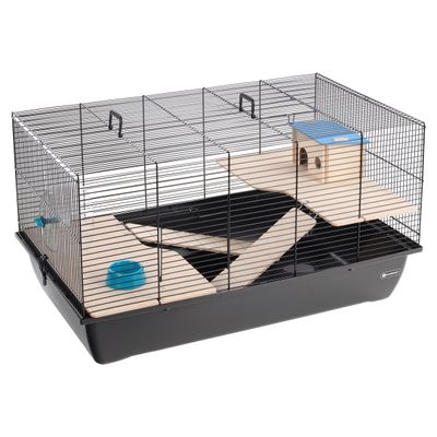 Flamingo Hamsterkäfig Chipper schwarz