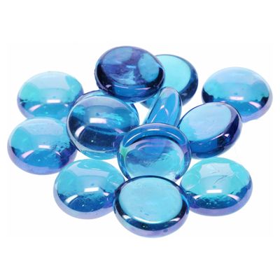 Aqua Della Glaskiesel hellblau 300 g