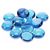 Aqua Della Glaskiesel hellblau 300 g
