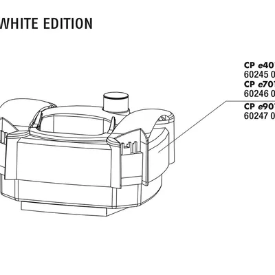 JBL Ersatzteil CP e701 Pumpenkopf WHITE JBL Ersatzteil CP e701 Pumpenkopf WHITE
