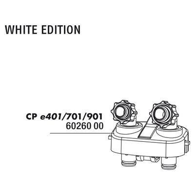 JBL Ersatzteil CP e4/7/901 Schlauchanschlussblock WHITE
