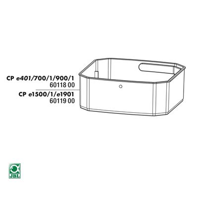 JBL Ersatzteil CP e15/1900/1 Korbeinsatz Standard