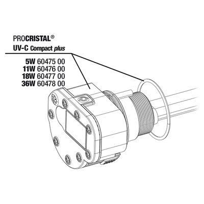 JBL ProCristal UV-C Compact plus 11 W Elektroeinheit