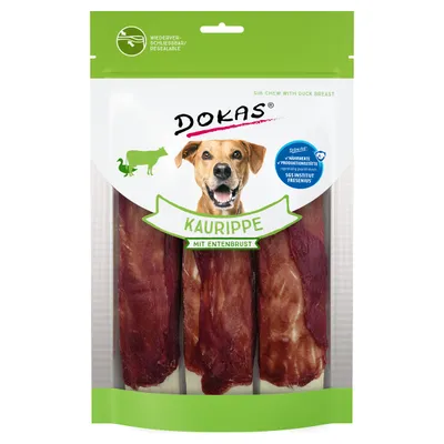 Dokas Kaurippe mit Entenbrust 210 g - 10 Stück - Sparpaket Dokas Kaurippe mit Entenbrust 210 g - 10 Stück - Sparpaket