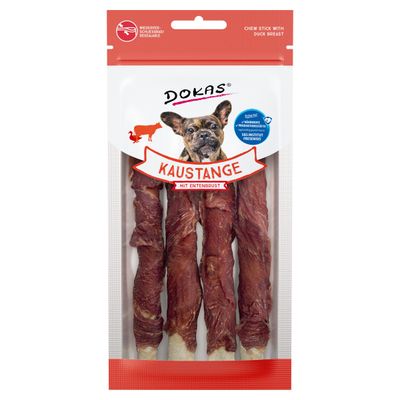 Dokas Kaustange mit Entenbrust 50 g - 10 Stück / Sparpaket Dokas Kaustange mit Entenbrust 50 g - 10 Stück / Sparpaket