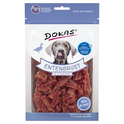 Dokas Entenbrust in Stückchen 70 g - 10 Stück - Sparpaket Dokas Entenbrust in Stückchen 70 g - 10 Stück - Sparpaket