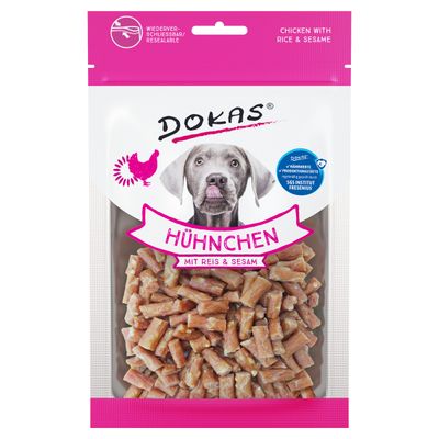 Dokas Hühnchen mit Reis 70 g - 12 Stück - Sparpaket
