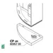 JBL Ersatzteil CP m greenline Bodenplatte