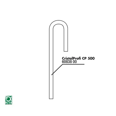 JBL Ersatzteil U-Rohr Auslauf 16/22mm für CP 500 JBL Ersatzteil U-Rohr Auslauf 16/22mm für CP 500