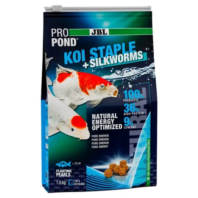 JBL ProPond KOI Staple + Silkworms JBL ProPond KOI Staple + Silkworms