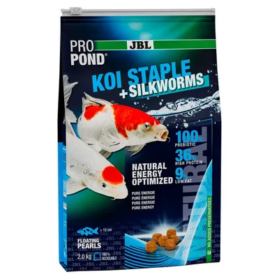 JBL ProPond KOI Staple + Silkworms JBL ProPond KOI Staple + Silkworms