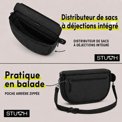 STUCH Walking Bag – Sac à friandises avec distributeur intégré pour chien STUCH Walking Bag – Sac à friandises avec distributeur intégré pour chien