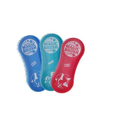 Magic Brush Bürsten-Set Jelly Fish, 3-teilig, für Pferde
