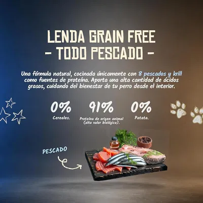 Lenda Grain Free Todo Pescado Lenda Grain Free Todo Pescado