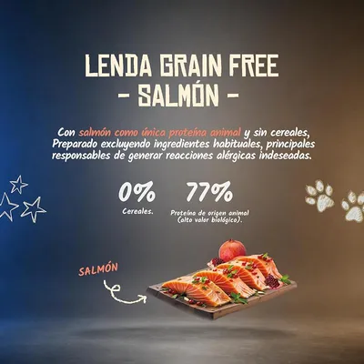 Lenda Grain Free Salmón - Monoproteico Lenda Grain Free Salmón - Monoproteico