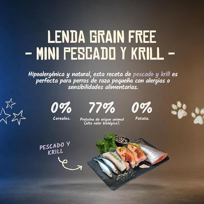 Lenda Grain Free Mini Pescado & Krill