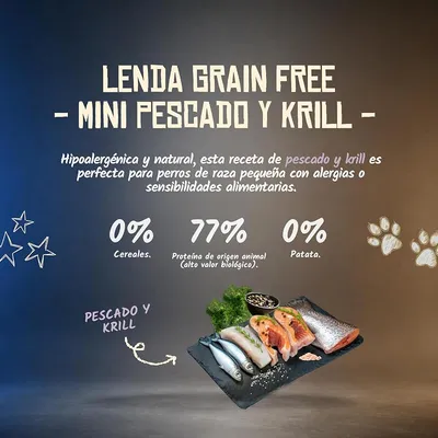 Lenda Grain Free Mini Pescado & Krill Lenda Grain Free Mini Pescado & Krill