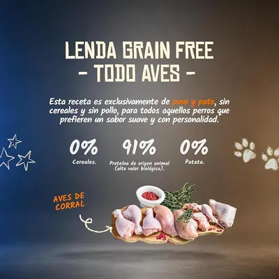 Lenda Grain Free Todo Aves