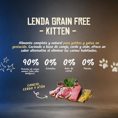 Lenda Grain Free Kitten No Poultry