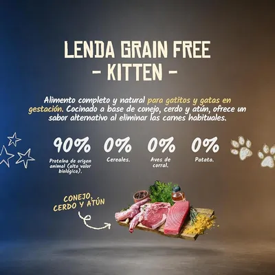 Lenda Grain Free Kitten No Poultry