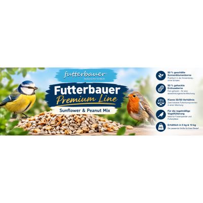 Futterbauer Premium Line Sunflower & Peanut Mix