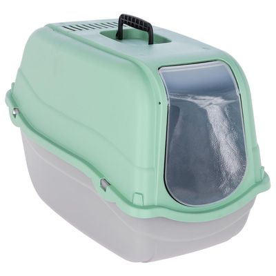 KERBL Katzentoilette Minka Hellgrau / Mint