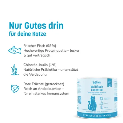 KatKare Cat Treats Schnupperbox Hypoallergene Genuss-Vielfalt KatKare Cat Treats Schnupperbox Hypoallergene Genuss-Vielfalt