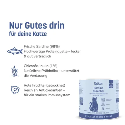KatKare Cat Treats Schnupperbox Hypoallergene Genuss-Vielfalt KatKare Cat Treats Schnupperbox Hypoallergene Genuss-Vielfalt