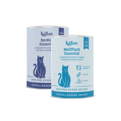 KatKare Cat Treats Box Hypoallergene Fischgenuss KatKare Cat Treats Box Hypoallergene Fischgenuss