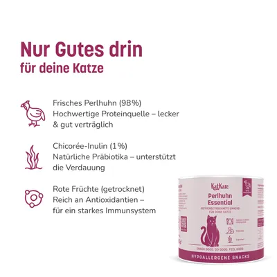 KatKare Cat Treats Box Hypoallergene Genuss-Vielfalt KatKare Cat Treats Box Hypoallergene Genuss-Vielfalt