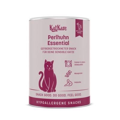 KatKare Cat Treats Perlhuhn Essential