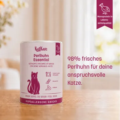 KatKare Cat Treats Perlhuhn Essential KatKare Cat Treats Perlhuhn Essential