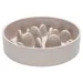 Designed by Lotte Antischling-Napf Pom beige aus Bambus für Hunde