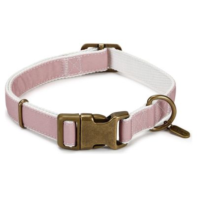 Designed by Lotte Nylonhalsband Virante rosa
