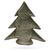Designed by Lotte Hundespielzeug Weihnachtsbaum aus Samt grün