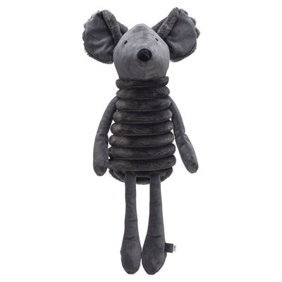 Designed by Lotte Hundespielzeug Reza Maus XL anthrazit aus Plüsch
