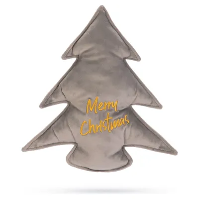 Designed by Lotte Hundespielzeug Weihnachtsbaum aus Samt grau Designed by Lotte Hundespielzeug Weihnachtsbaum aus Samt grau