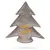 Designed by Lotte Hundespielzeug Weihnachtsbaum aus Samt grau Designed by Lotte Hundespielzeug Weihnachtsbaum aus Samt grau