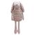Designed by Lotte Hundespielzeug Reza Hase XL rosa aus Plüsch