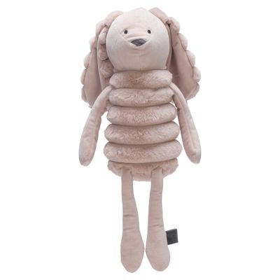 Designed by Lotte Hundespielzeug Reza Hase rosa aus Plüsch