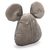 Designed by Lotte Hundespielzeug Maus Adio grau