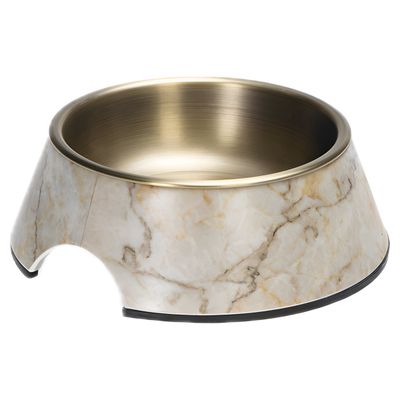Designed by Lotte Hundenapf Meis beige aus Melamin